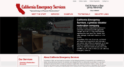 Desktop Screenshot of calemergency.com